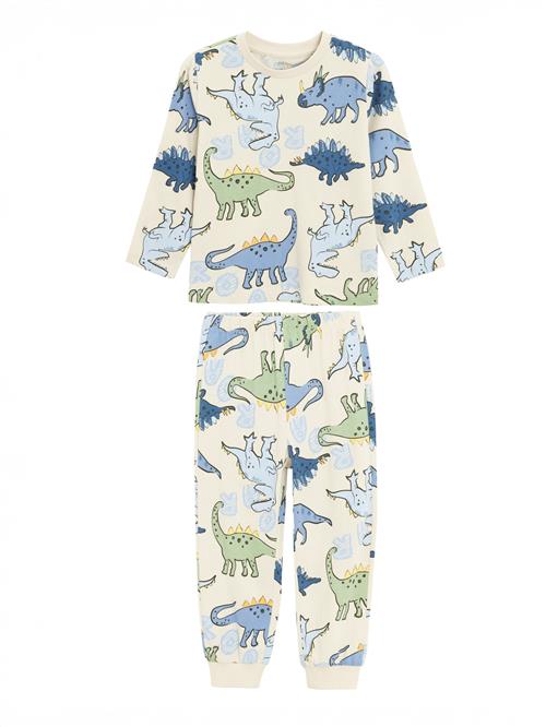 Cool Club Overall  beige / navy / lyseblå / grøn