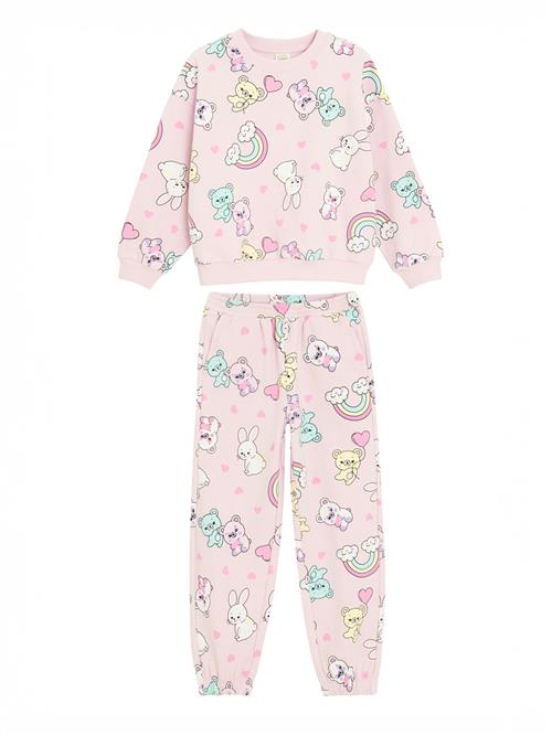 Cool Club Joggingdragt  blandingsfarvet / lyserød