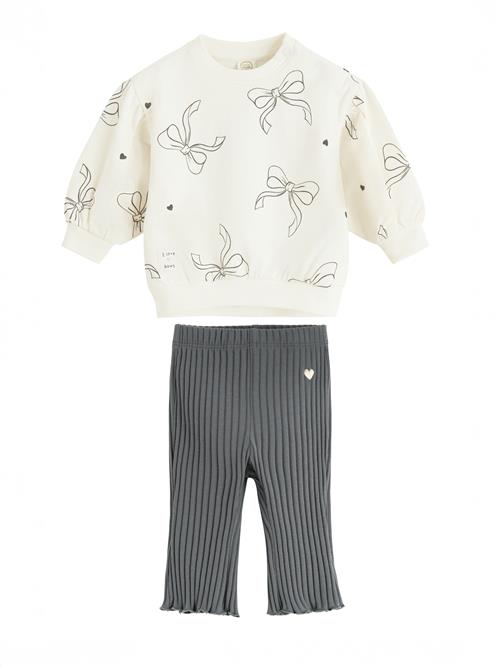 Cool Club Sæt  beige / grå