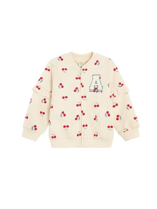 Cool Club Sweatshirt  beige / grøn / rød / hvid