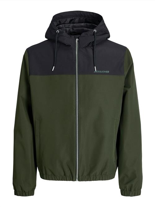 JACK & JONES Overgangsjakke 'JJELEGACY'  navy / oliven