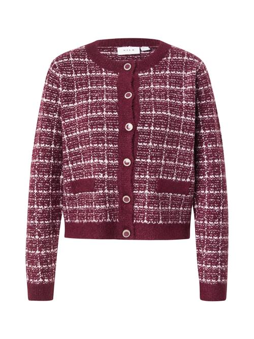 VILA Cardigan 'VIAUDREY'  cyclam / hvid