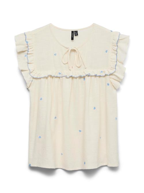 VERO MODA Bluse  hvid