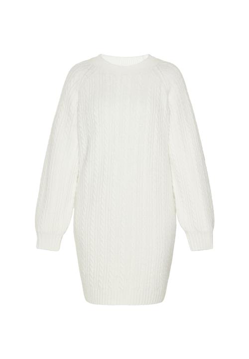 usha BLUE LABEL Strikkjole  offwhite