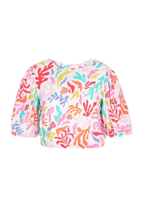 swirly Bluse  blandingsfarvet