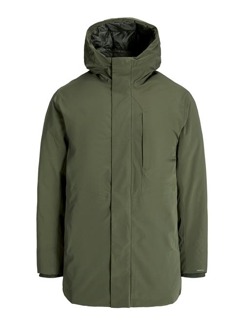 JACK & JONES Vinterparka 'JJEKEEN'  oliven
