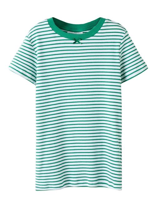 NAME IT Bluser & t-shirts  grøn / hvid