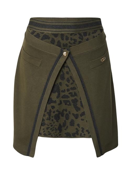 Liu Jo Nederdel  oliven / sort