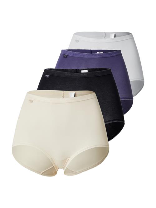 SLOGGI Panty 'Basic+'  nude / navy / lilla / sort