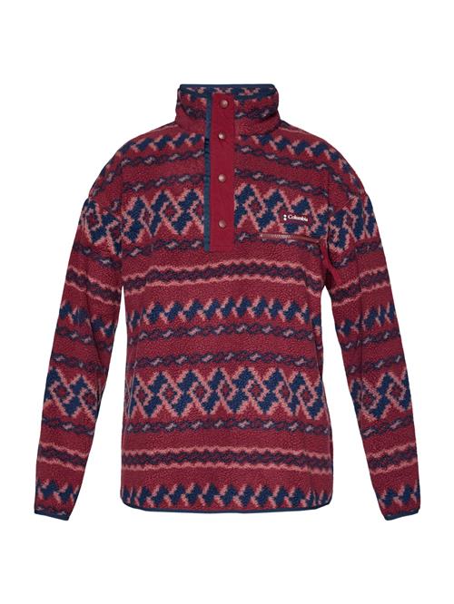 COLUMBIA Sportspullover 'Helvetia™ II'  mørkeblå / kirsebærsrød / pastelrød