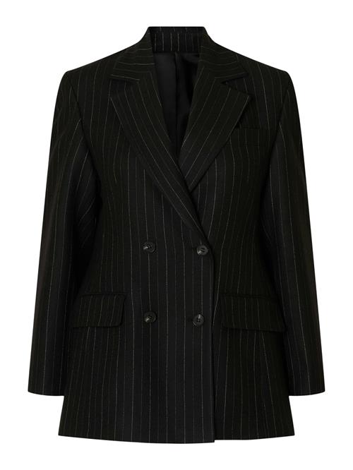 SELECTED Blazer 'SLFMALIA MANTECO'  sort / hvid