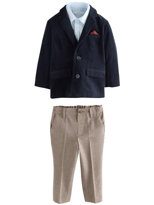 Next Sæt  ecru / navy / mokka / hvid