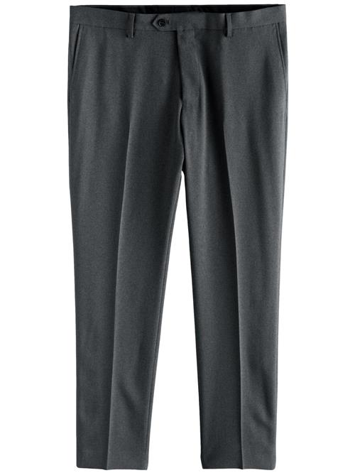 Next Bukser med fals  grå-meleret