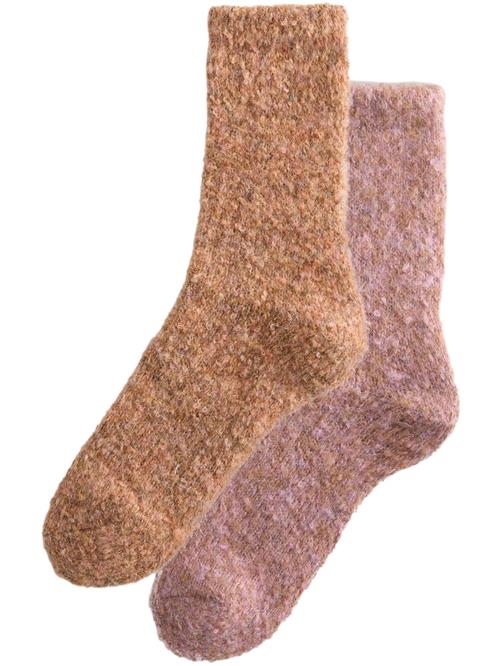 Next Sokker  orange / lyserød