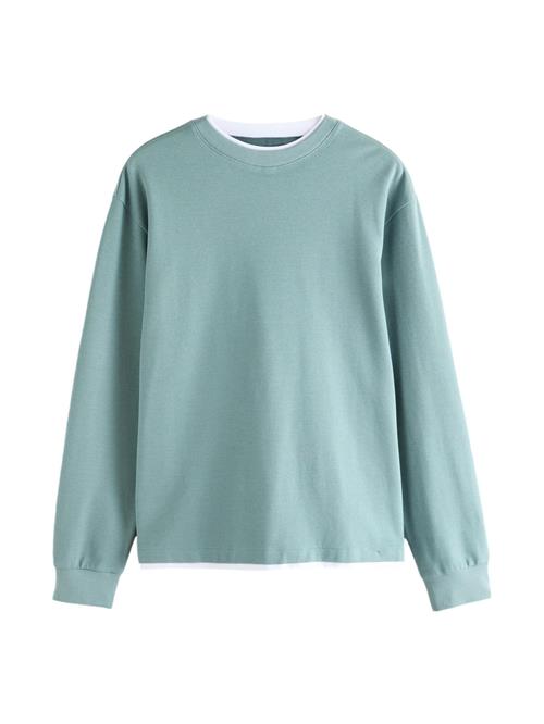 Next Bluser & t-shirts  petroleum / hvid