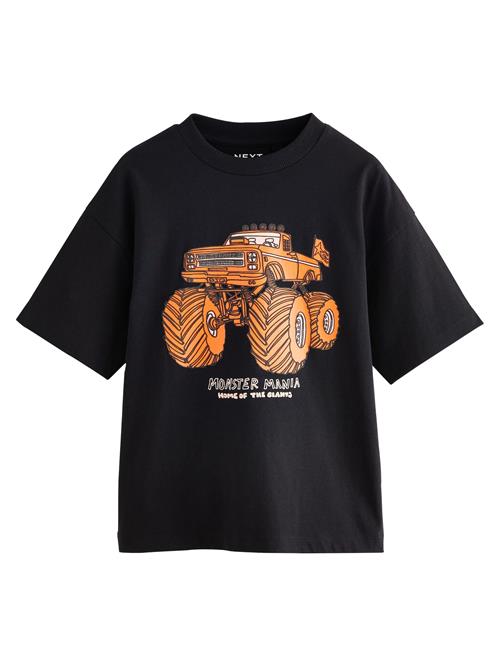 Next Shirts  mørkeorange / sort