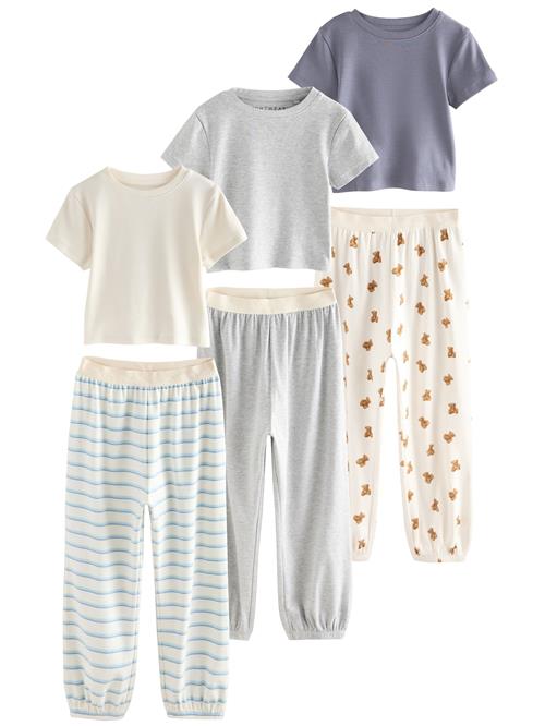 Next Nattøj  beige / marin / grå-meleret