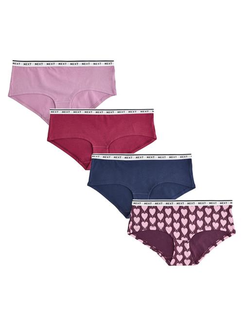 Next Slip  navy / orkidee / burgunder