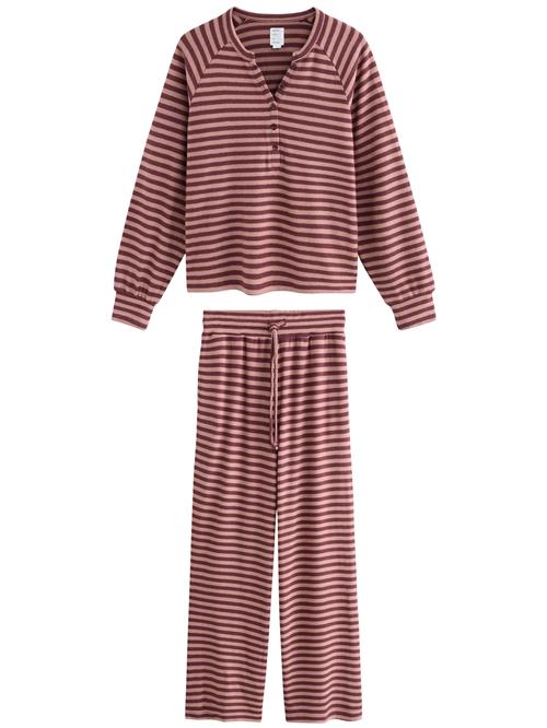 Next Pyjamas  lyserød / burgunder