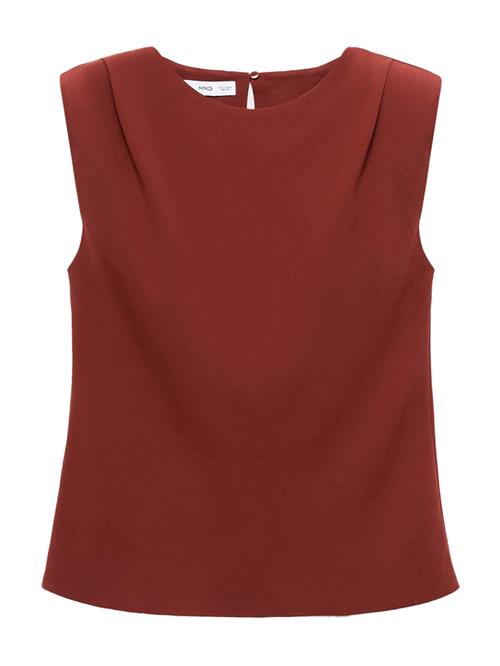 MANGO Bluse  mørkeorange