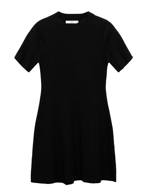 MANGO Strikkjole 'Domino'  sort