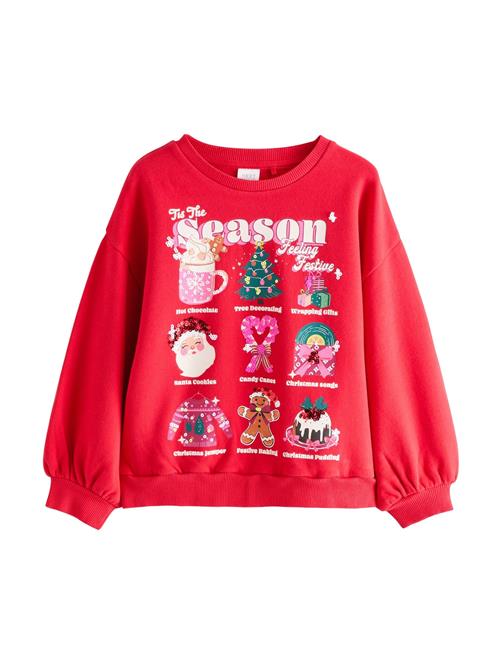 Next Sweatshirt  blandingsfarvet / rød