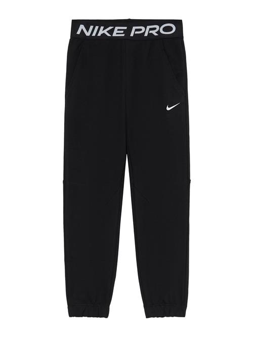 NIKE Sportsbukser 'Pro'  sort / hvid