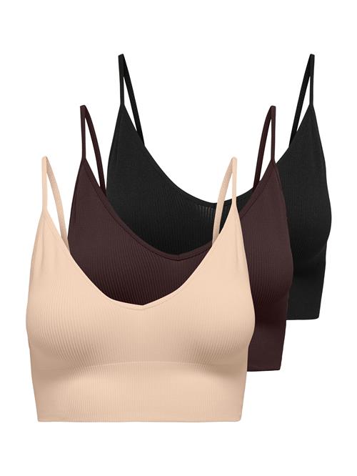 ONLY BH 'ONLVICKY'  beige / brun / sort