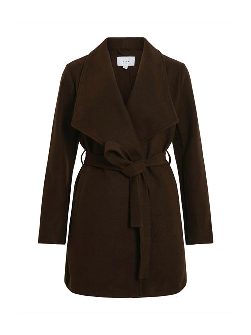 VILA Overgangsfrakke 'VICooley'  mørkebrun