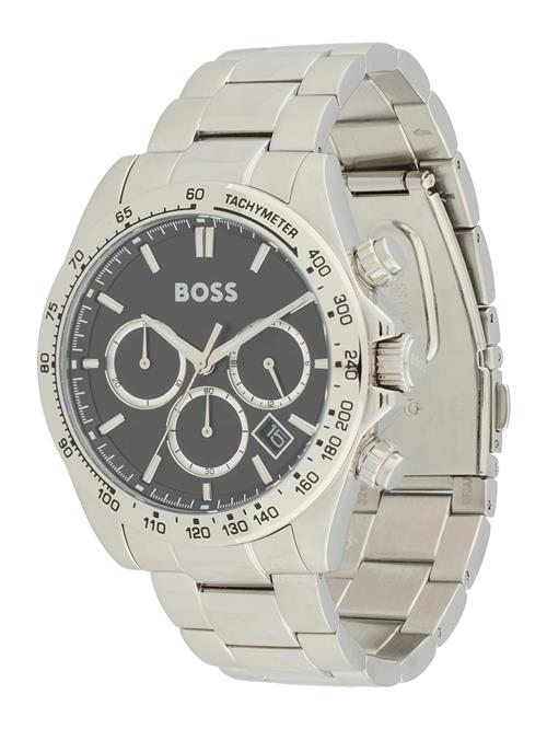BOSS Analogt ur 'Hero 2.0'  sort / sølv