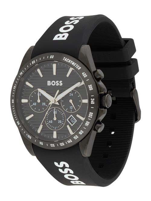 BOSS Analogt ur 'Strike'  grå / sort / hvid