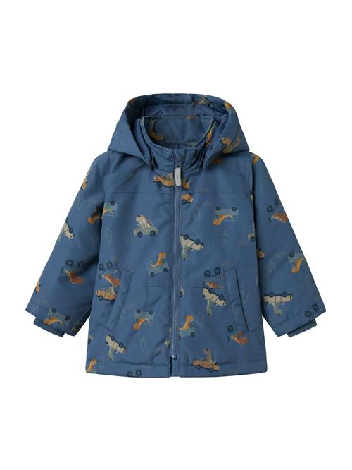 NAME IT Overgangsjakke 'NMMMax'  sand / navy / oliven / orange