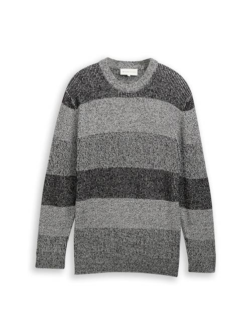 TOM TAILOR DENIM Pullover  grå / antracit / grafit