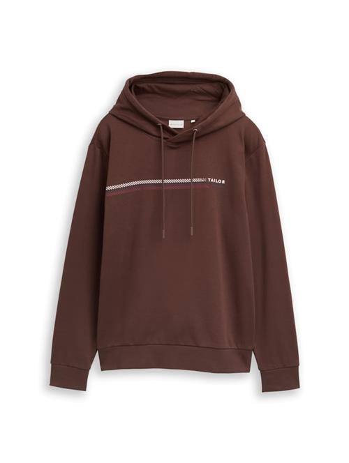 TOM TAILOR Sweatshirt  choko / hvid