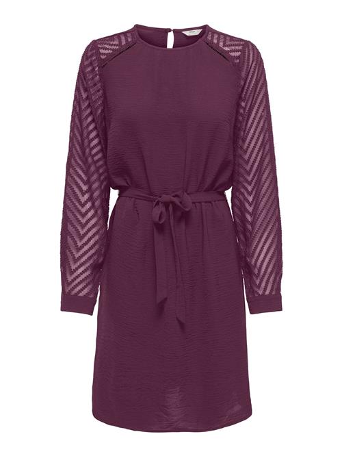 ONLY Kjole 'ONLMETTE'  brombær