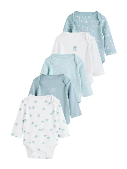 Next Sparkedragt/Body  opal / lyseblå / hvid