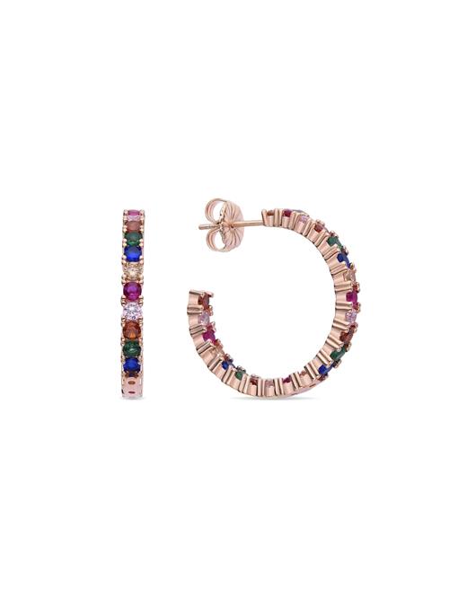 Luxenter Øreringe 'Vyamba'  blandingsfarvet