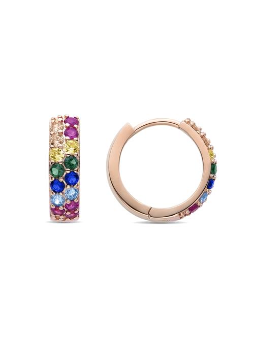 Luxenter Øreringe 'Imewa'  blandingsfarvet