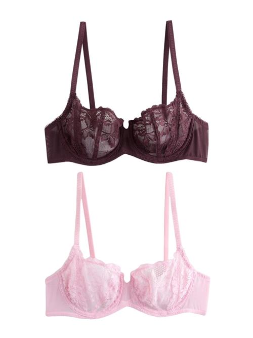Next BH  pink / bordeaux / vinrød