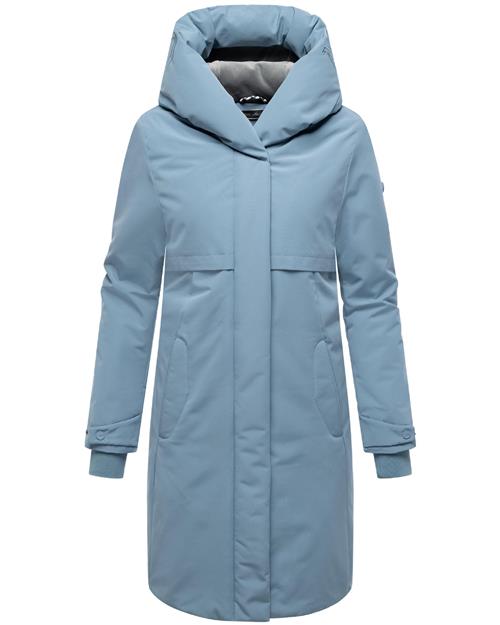 NAVAHOO Vinterfrakke 'Domingaa 14'  pastelblå