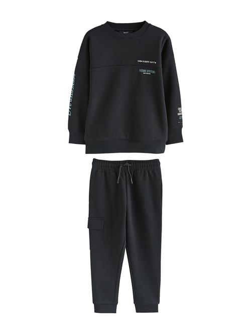 Next Joggingdragt  jade / sort / hvid