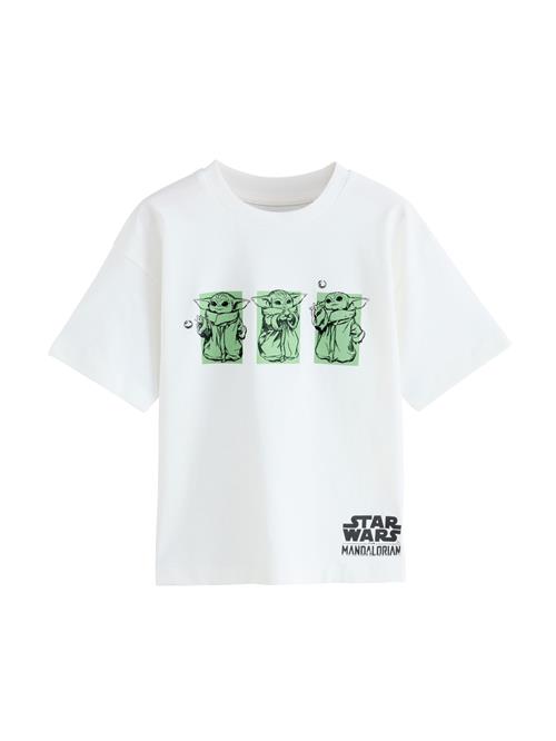 Next Shirts 'Mandalorian'  grøn / sort / hvid