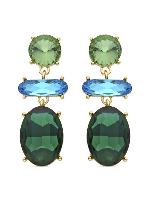 Luxenter Øreringe 'Mekon'  blandingsfarvet