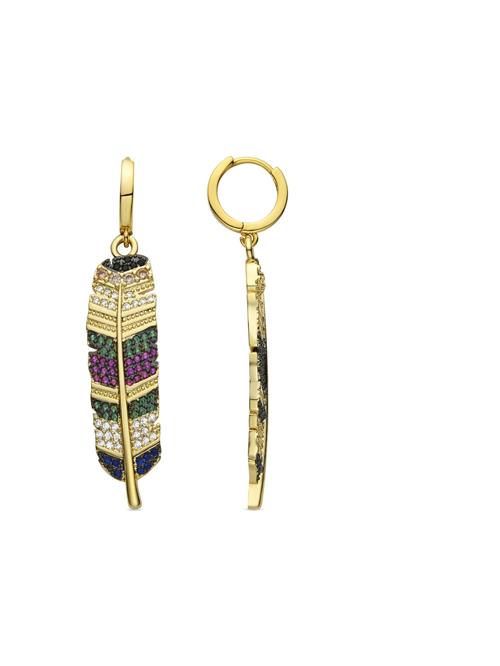 Luxenter Øreringe 'Muisem'  blandingsfarvet