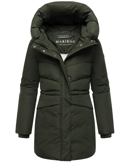 MARIKOO Vinterfrakke 'Delilah 16'  mørkegrøn