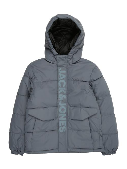 Jack & Jones Junior Vinterjakke 'JCOSPEED'  røgblå / opal
