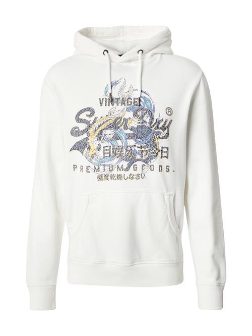 Superdry & Co Sweatshirt 'TOKYO'  gylden gul / lysegrå / petroleum / sort