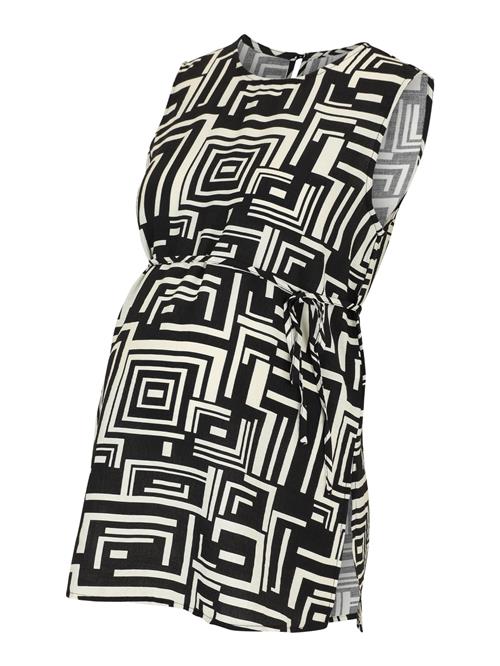 Only Maternity Shirts 'OLMKARTA'  sort / hvid