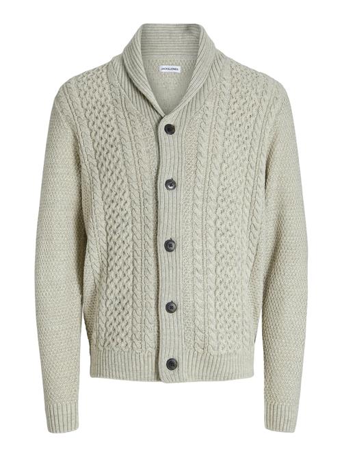 JACK & JONES Cardigan 'JJPaul'  hvid-meleret