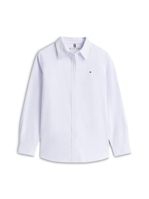 TOMMY HILFIGER Bluse  dueblå / hvid